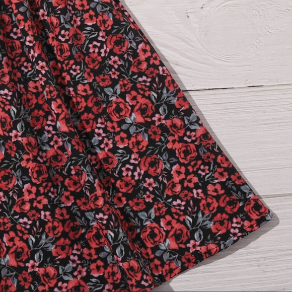 SHEIN FLORAL ROSE DRESS - Picture 3 of 9